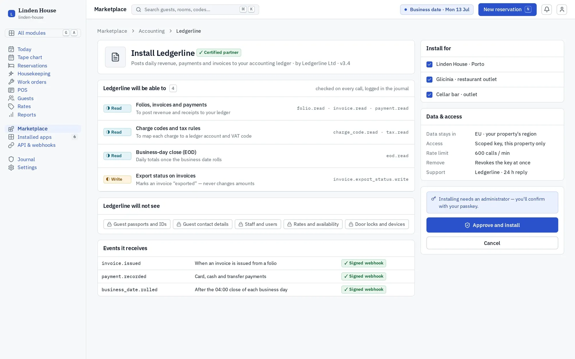 Marketplace: Install with confidence